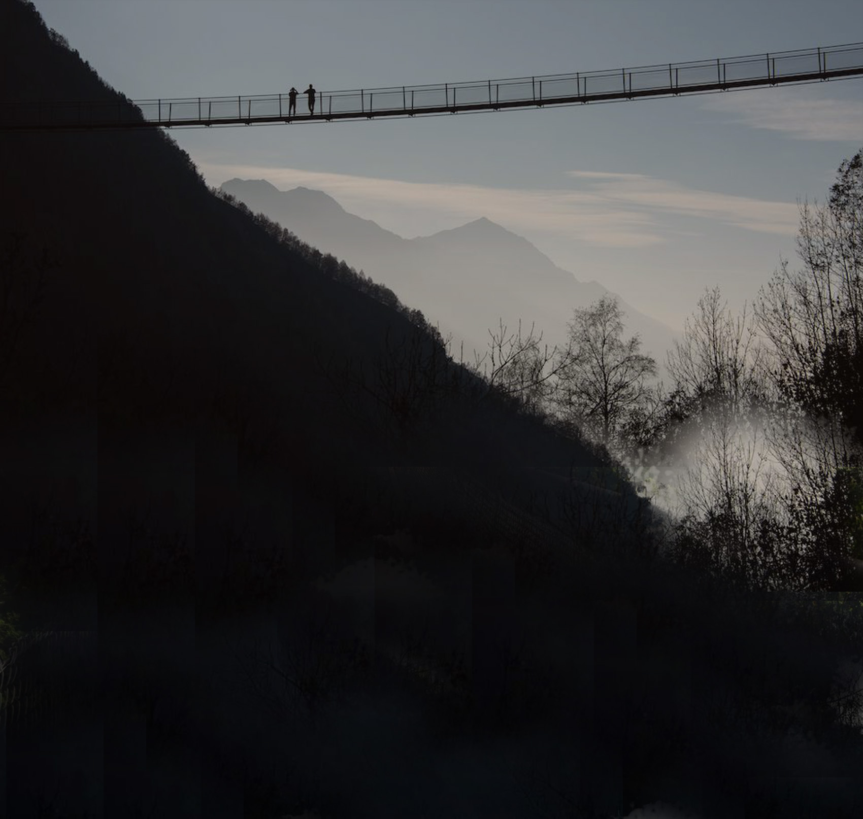 Tibetan Bridge of Sellano